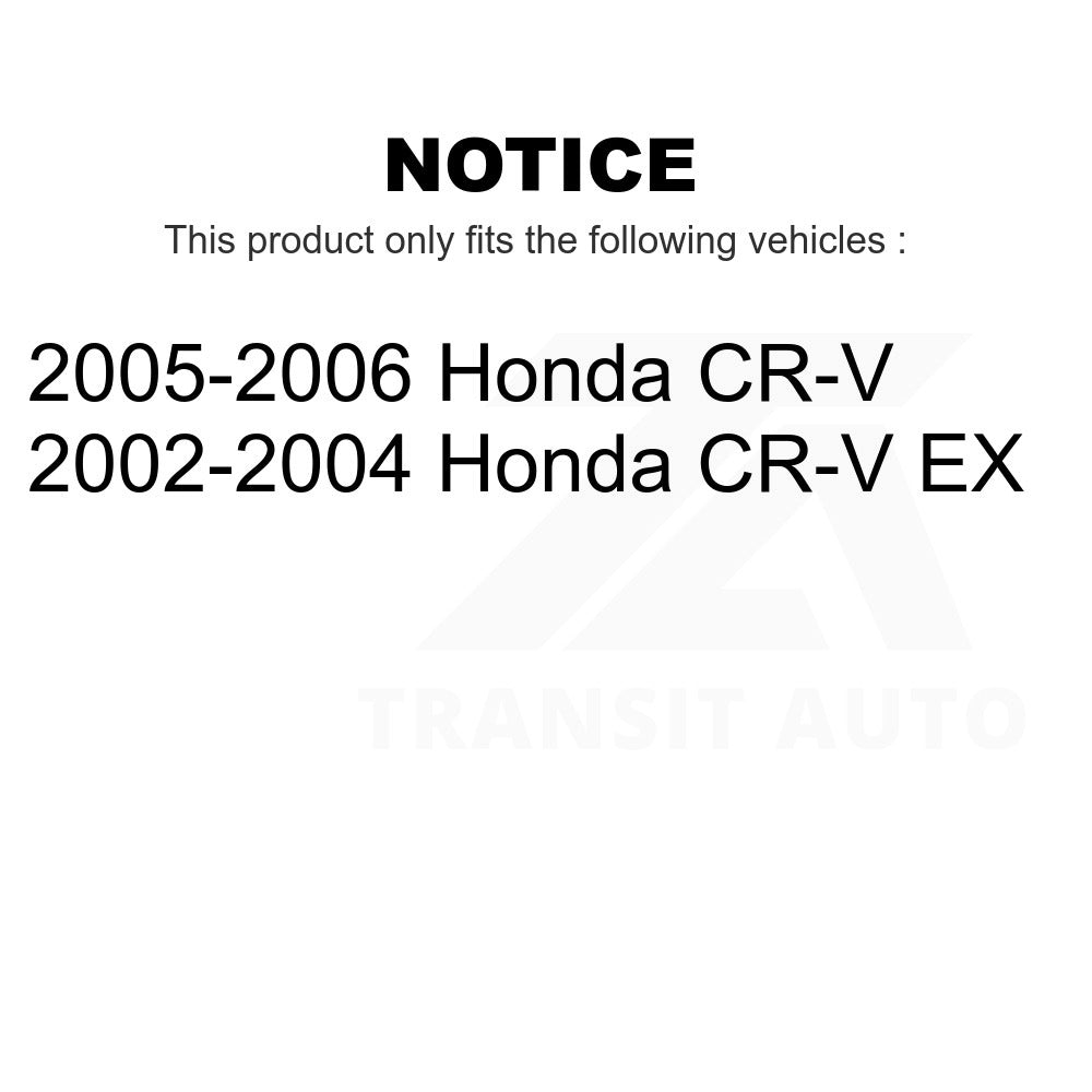 Rear Wheel Bearing Pair For Honda CR-V