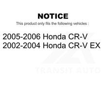 Charger l&#39;image dans la galerie, Rear Wheel Bearing Pair For Honda CR-V