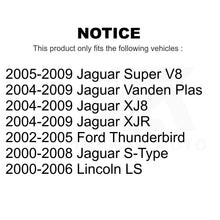 Charger l&#39;image dans la galerie, Rear Wheel Bearing Pair For Jaguar Lincoln LS S-Type Ford Thunderbird XJ8 Vanden