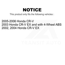 Load image into Gallery viewer, Front Rear Wheel Bearing Kit For Honda CR-V