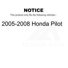 Load image into Gallery viewer, Front Rear Wheel Bearing Kit For 2005-2008 Honda Pilot