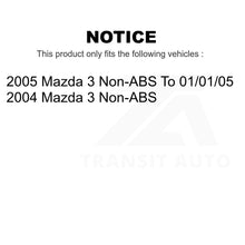 Load image into Gallery viewer, Front Rear Wheel Bearing &amp; Hub Assembly Kit For Mazda 3 Non-ABS