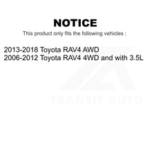 Charger l&#39;image dans la galerie, Front Rear Wheel Bearing &amp; Hub Assembly Kit For Toyota RAV4