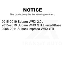 Charger l&#39;image dans la galerie, Front Rear Wheel Bearing &amp; Hub Assembly Kit For Subaru Impreza WRX STI