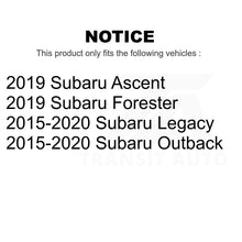 Load image into Gallery viewer, Front Rear Wheel Bearing &amp; Hub Assembly Kit For Subaru Outback Legacy Forester