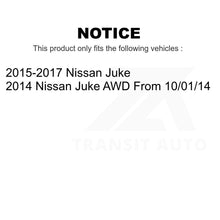 Load image into Gallery viewer, Front Rear Wheel Bearing &amp; Hub Assembly Kit For Nissan Juke