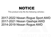 Load image into Gallery viewer, Front Rear Wheel Bearing &amp; Hub Assembly Kit For Nissan Rogue Sport Qashqai AWD