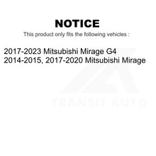 Charger l&#39;image dans la galerie, Rear Wheel Bearing Pair For Mitsubishi Mirage G4
