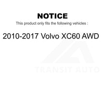 Load image into Gallery viewer, Rear Wheel Bearing And Hub Assembly Pair For 2010-2017 Volvo XC60 AWD