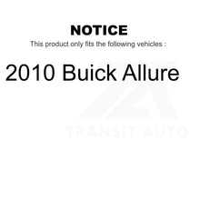 Load image into Gallery viewer, Front Rear Wheel Bearing &amp; Hub Assembly Kit For 2010 Buick Allure