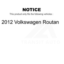 Load image into Gallery viewer, Front Rear Wheel Bearing &amp; Hub Assembly Kit For 2012 Volkswagen Routan