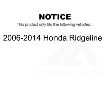 Charger l&#39;image dans la galerie, Front Rear Wheel Bearing Kit For 2006-2014 Honda Ridgeline