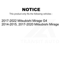 Charger l&#39;image dans la galerie, Front Rear Wheel Bearing Kit For Mitsubishi Mirage G4