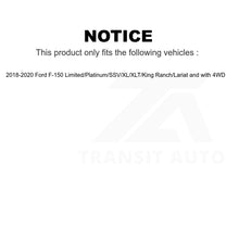 Charger l&#39;image dans la galerie, Front Wheel Bearing And Hub Assembly Pair For Ford F-150