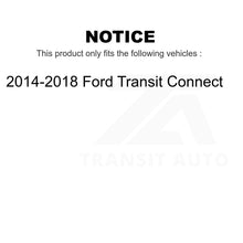 Charger l&#39;image dans la galerie, Rear Wheel Bearing And Hub Assembly Pair For 2014-2018 Ford Transit Connect