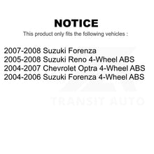 Load image into Gallery viewer, Front Rear Wheel Bearing And Hub Assembly Kit For Suzuki Forenza Reno Chevrolet