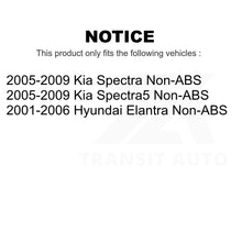 Load image into Gallery viewer, Front Rear Wheel Bearing And Hub Assembly Kit For Hyundai Elantra Kia Spectra