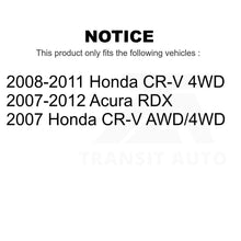 Load image into Gallery viewer, Front Rear Wheel Bearing And Hub Assembly Kit For Honda CR-V Acura RDX