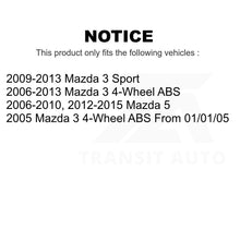 Load image into Gallery viewer, Front Rear Wheel Bearing And Hub Assembly Kit For Mazda 3 5 Sport