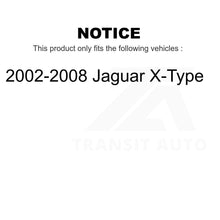 Charger l&#39;image dans la galerie, Front Rear Wheel Bearing And Hub Assembly Kit For 2002-2008 Jaguar X-Type