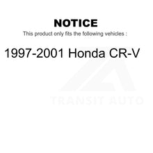 Charger l&#39;image dans la galerie, Front Rear Wheel Bearing And Hub Assembly Kit For 1997-2001 Honda CR-V