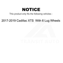 Load image into Gallery viewer, Front Rear Wheel Bearing &amp; Hub Assembly Kit For Cadillac XTS With 6 Lug Wheels