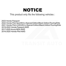 Load image into Gallery viewer, Rear Wheel Bearing And Hub Assembly Pair For Honda Pilot Acura MDX Passport