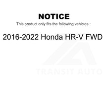 Charger l&#39;image dans la galerie, Rear Wheel Bearing And Hub Assembly Pair For 2016-2022 Honda HR-V FWD