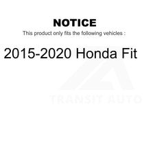 Load image into Gallery viewer, Front Rear Wheel Bearing And Hub Assembly Kit For 2015-2020 Honda Fit