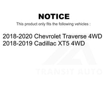 Charger l&#39;image dans la galerie, Front Rear Wheel Bearing &amp; Hub Assembly Kit For Chevrolet Traverse Cadillac XT5