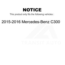 Charger l&#39;image dans la galerie, Front Rear Wheel Bearing And Hub Assembly Kit For 2015-2016 Mercedes-Benz C300