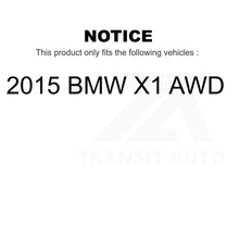 Load image into Gallery viewer, Front Rear Wheel Bearing &amp; Hub Assembly Kit For 2015 BMW X1 AWD