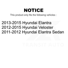 Charger l&#39;image dans la galerie, Front Suspension Strut Shock Mounting Pair For Hyundai Elantra Veloster