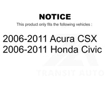 Load image into Gallery viewer, Front Suspension Strut Shock Mounting Pair For 2006-2011 Honda Civic Acura CSX