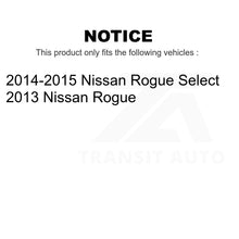 Charger l&#39;image dans la galerie, Front Suspension Strut Shock Mounting Kit For Nissan Rogue Select