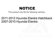 Charger l&#39;image dans la galerie, Front Rear Suspension Strut Shock Mounting Kit For Hyundai Elantra