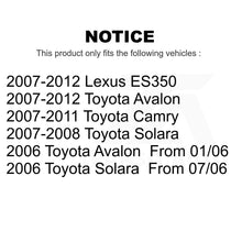Charger l&#39;image dans la galerie, Front Rear Suspension Strut Shock Mounting Kit For Toyota Camry Lexus ES350