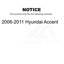 Load image into Gallery viewer, Front Wheel Bearing And Tie Rod End Kit For 2006-2011 Hyundai Accent