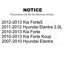 Load image into Gallery viewer, Front Wheel Bearing &amp; Tie Rod End Kit For Hyundai Elantra Kia Forte Koup Forte5