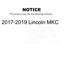 Load image into Gallery viewer, Front Wheel Bearing And Tie Rod End Kit For 2017-2019 Lincoln MKC