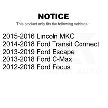 Load image into Gallery viewer, Front Wheel Bearing Tie Rod End Kit For Ford Escape Focus Transit Connect C-Max