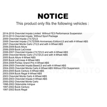 Load image into Gallery viewer, Front Wheel Bearing &amp; Tie Rod End Kit For Chevrolet Impala Buick Century Pontiac