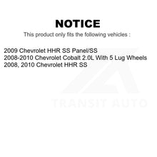 Load image into Gallery viewer, Front Wheel Bearing And Tie Rod End Kit For Chevrolet Cobalt HHR