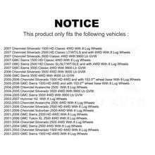 Load image into Gallery viewer, Front Wheel Bearing &amp; Tie Rod End Kit For Chevrolet Silverado 2500 HD GMC Sierra