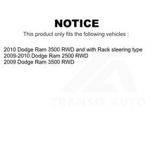 Load image into Gallery viewer, Front Wheel Bearing And Tie Rod End Kit For Dodge Ram 2500 3500