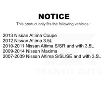 Load image into Gallery viewer, Front Wheel Bearing And Tie Rod End Kit For Nissan Altima Maxima