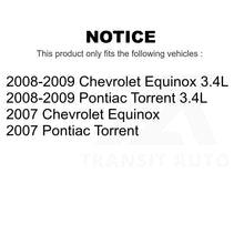 Charger l&#39;image dans la galerie, Front Hub Bearing Assembly And Link Kit For Chevrolet Equinox Pontiac Torrent