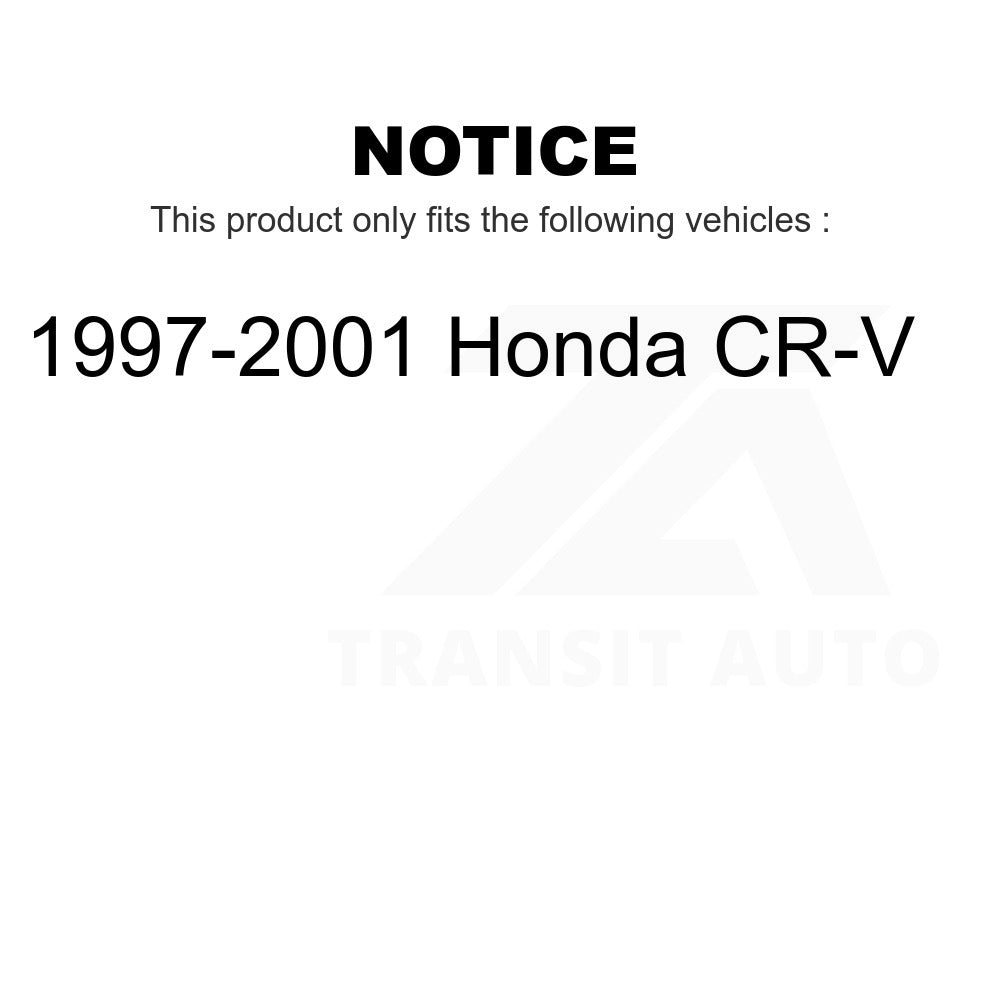 Front Wheel Bearing And Link Kit For 1997-2001 Honda CR-V