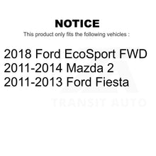 Charger l&#39;image dans la galerie, Front Wheel Bearing And Link Kit For Ford Fiesta EcoSport Mazda 2