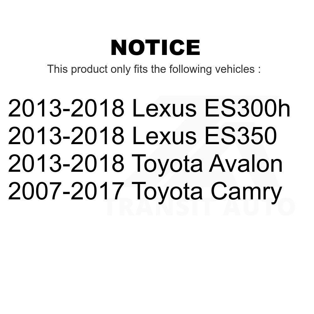 Front Wheel Bearing And Link Kit For Toyota Camry Lexus ES350 Avalon ES300h